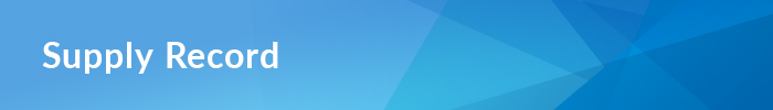 納入事例 Supply Record