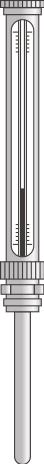 Liquid thermometer (I type)