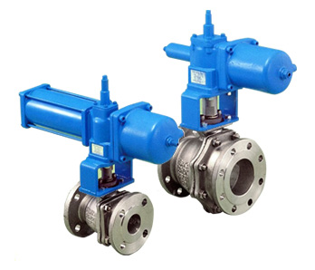 T-series actuator (TD and TS type is a rigid and high efficiency actuator with 90-deg.rotation)